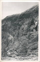 Overhanging Cliffs of Whiteside Mountain Cashiers, NC Postcard Postcard Postcard