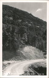 Satulah Mt. Highlands, NC - Dirt Road North Carolina Postcard Postcard Postcard