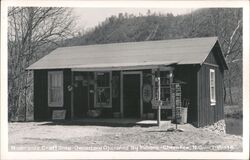 Riverside Craft Shop Owned and Operated by Indians Postcard