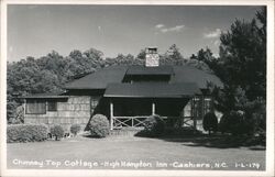 Chimney Top Cottage at High Hampton Inn Cashiers, NC Postcard Postcard Postcard