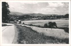 View of Franklin, NC from US 23 Postcard