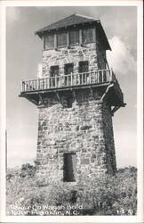 Wauchecha Bald Lookout Tower near Franklin, NC Postcard