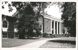 Science Hall, Berry Schools, Mount Berry, GA Postcard