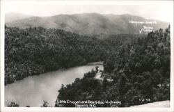 Lake Cheoah & Deal's Gap Highway, Tapoco Lodge, Hangover Mtn Postcard