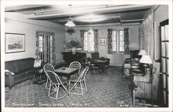 Tapoco Lodge Lounge, Tapoco, NC - Vintage Postcard View Postcard