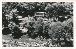 Hill Crest Centre, Overlook Cottage, Bachelor Lodge, Tapoco Lodge Postcard