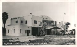 Daytona Beach Moose Lodge Florida Postcard Postcard Postcard