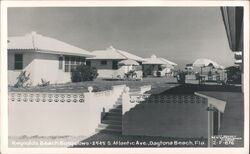 Reynolds Beach Bungalows, Daytona Beach, FL Postcard