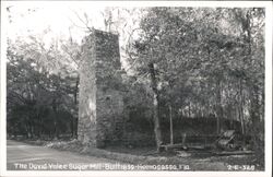 David Yulee Sugar Mill Ruins, Built 1839, Homosassa Postcard