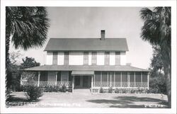 Crumps Lodge, Homosassa, Florida Postcard