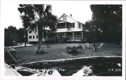 Homosassa Inn, Homosassa, Florida Postcard