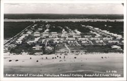 Ellinor Village, Florida Aerial View Ormond Beach, FL Postcard Postcard Postcard