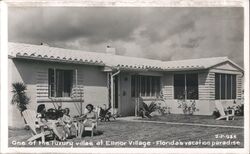 Ellinor Village, Florida Luxury Villa Ormond Beach, FL Postcard Postcard Postcard