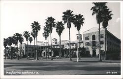 Mayfair Inn, Sanford, Florida Postcard