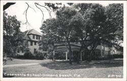 Casements School, Ormond Beach, Florida Postcard