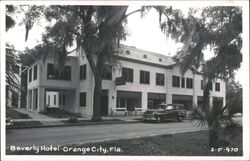 Beverly Hotel, Orange City, Florida Postcard