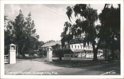 Orange City Hotel, Orange City, Florida Postcard