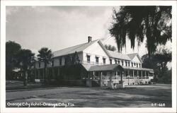 Orange City Hotel, Orange City, Florida Postcard