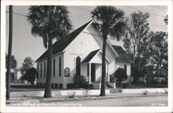 First Methodist Church, Titusville, Florida Postcard