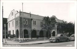 Cocoa, Florida City Hall - 1934 Postcard