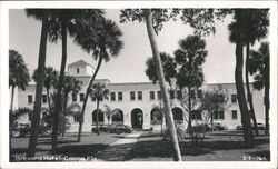 Brevard Hotel, Cocoa, Florida Postcard