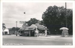 Dyal's Citrus Fruit Stand, Cocoa, Florida Postcard