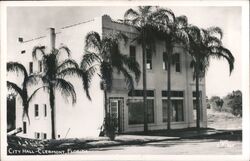 Clermont, Florida City Hall Postcard