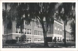 DeLand Junior High School, Florida Postcard Postcard Postcard