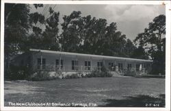 New Clubhouse at Sanlando Springs, Florida Postcard