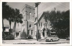 First Presbyterian Church, DeLand, Florida Postcard