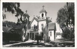 St. Peter's Church, DeLand Florida Postcard