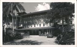 Alabama Hotel, Winter Park FL Postcard