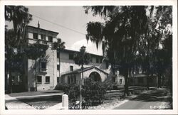 Rollins College Men's Dormitory, Winter Park FL Postcard