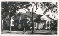 First Baptist Church, Winter Park Florida Postcard