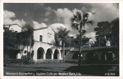 Rollins College Womens Dormitory Winter Park Florida Postcard