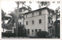 Rollins College Dormitory, Winter Park FL Postcard