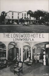 The Longwood Hotel, Longwood, FL - Interior & Exterior Postcard