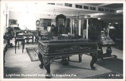 Lightner Museum of Hobbies Interior View, St. Augustine, FL Postcard