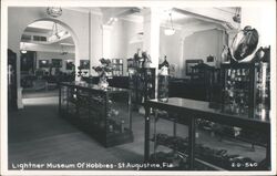 Lightner Museum Of Hobbies Interior View Postcard