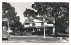 Lee's Tourist Court, Apopka Florida Postcard