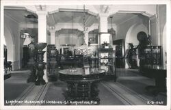 Lightner Museum Interior View, St. Augustine, FL Postcard