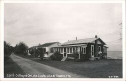 Carls Cottages on Lake Eustis, US 441 Postcard