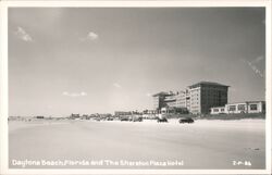 Sheraton Plaza Hotel, Daytona Beach, Florida Postcard