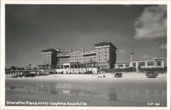 Sheraton Plaza Hotel, Daytona Beach, FL Postcard