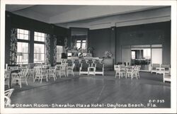 Ocean Room, Sheraton Plaza Hotel, Daytona Beach Postcard