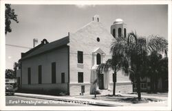 First Presbyterian Church, Leesburg, Florida Postcard