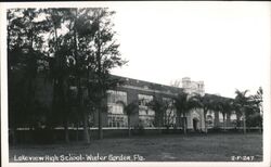 Lakeview High School - Winter Garden, Florida Postcard