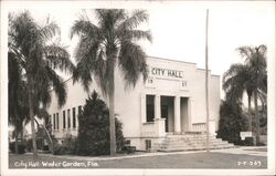 City Hall, Winter Garden, Florida Postcard