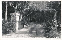 Entrance to the Shrine of La Leche, St. Augustine Postcard