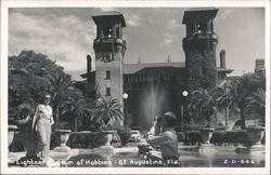 Lightner Museum of Hobbies Fountain Courtyard Postcard